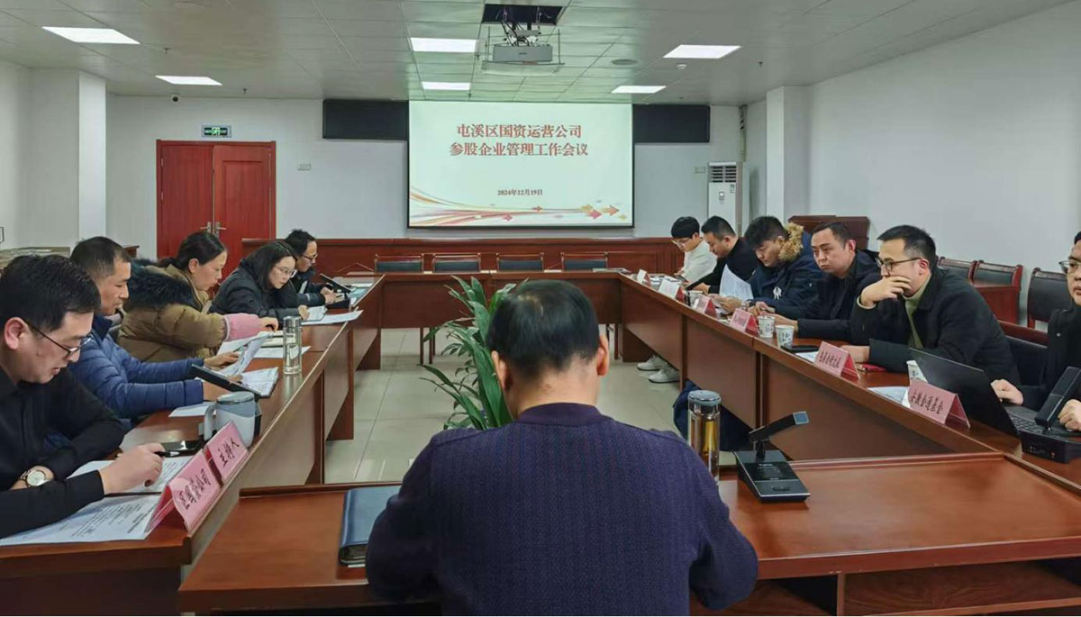 鑒往知來，擘畫發(fā)展新藍(lán)圖——區(qū)國資運(yùn)營公司召開參股公司管理工作會(huì)議