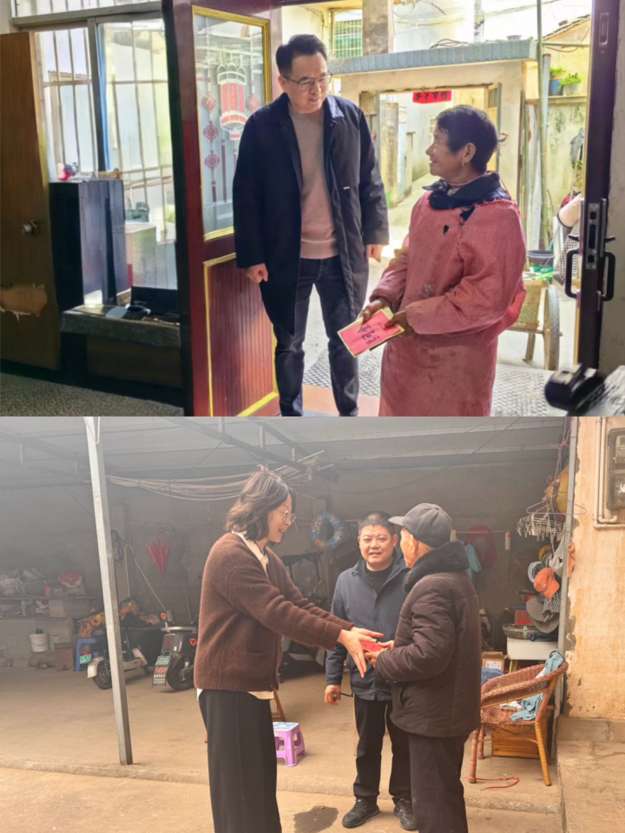 走訪送關(guān)懷，慰問暖人心——屯溪區(qū)國投集團黨委開展春節(jié)走訪慰問活動