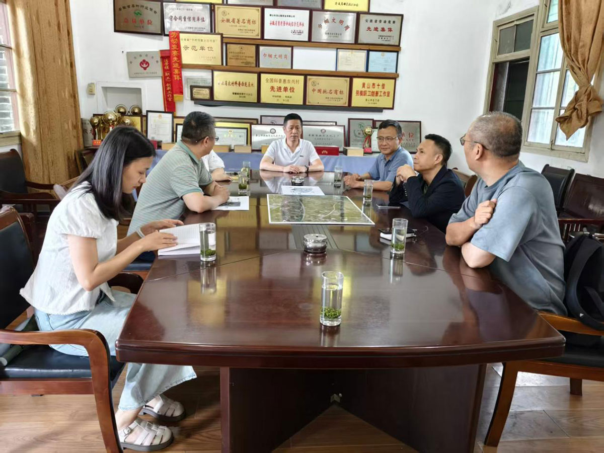 江蘇外聯(lián)采考察團到實驗茶場考察，共商茶產(chǎn)業(yè)合作新藍(lán)圖