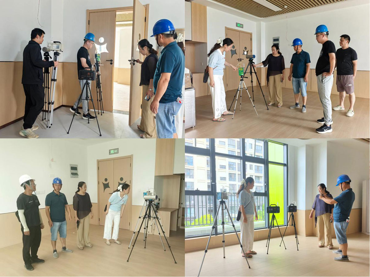 黃山市屯溪區(qū)學前教育能力提升工程—百鳥亭幼兒園建設(shè)項目組織室內(nèi)環(huán)境檢測